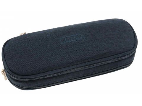 Polo Κασετίνα Duo Box Pencil Case Μπλε 9-37-004-5101