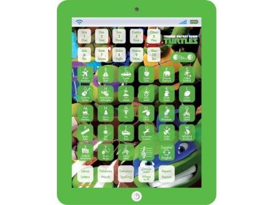 Just Toys Ηλεκτρονικό Παιδικό Εκπαιδευτικό Laptop/Tablet Ninja Turtles TSAH