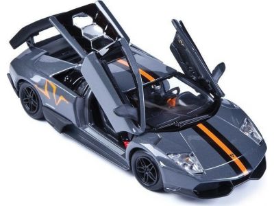 Bburago 1/24 Murcielago LP 670-4 SV China Limited Edition Μαύρο 18-22120