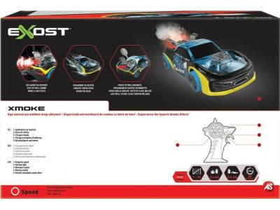  Silverlit Exost Xmoke Τηλεκατευθυνόμενο Mπλε Αυτοκίνητο 7530-20628