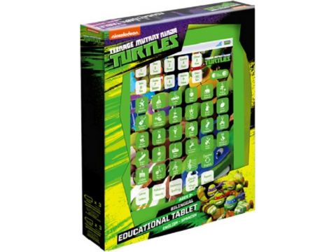Just Toys Ηλεκτρονικό Παιδικό Εκπαιδευτικό Laptop/Tablet Ninja Turtles TSAH