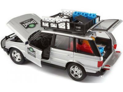 Bburago 1/24 Range Rover Safari Ασημί 18-22061