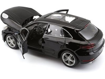 Bburago 1/24 Plus Porsche Macan Μαύρο 18-21077BL