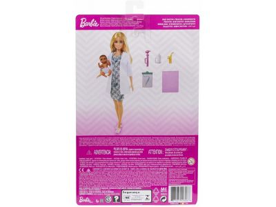 Mattel Barbie Κούκλα Baby Doctor για 3+ Ετών 30.4εκ. GVK03