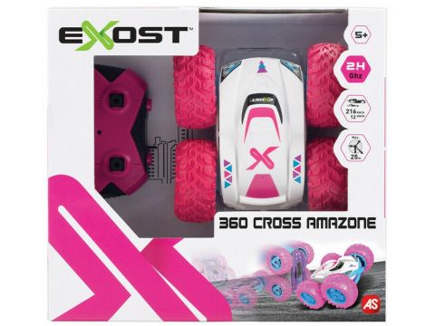 Silverlit Exost Cross Amazone Led Τηλεκατευθυνόμενο Ροζ Αυτοκίνητο 