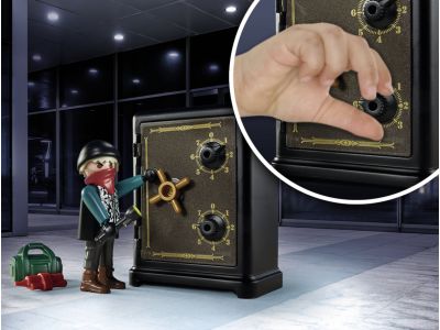 Playmobil City Action Σύλληψη Διαρρήκτη Χρηματοκιβωτίου 70908