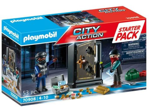 Playmobil City Action Σύλληψη Διαρρήκτη Χρηματοκιβωτίου 70908