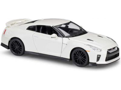 Bburago 1/24 Official Nissan GT-R(2017) Λευκό 18-21082W
