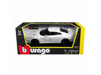 Bburago 1/24 Official Nissan GT-R(2017) Λευκό 18-21082W