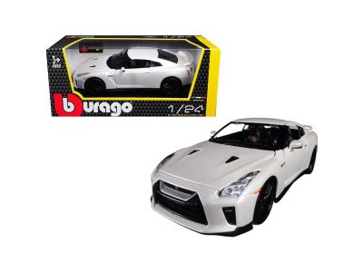 Bburago 1/24 Official Nissan GT-R(2017) Λευκό 18-21082W