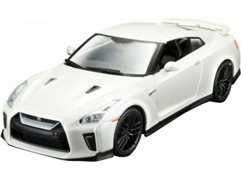Bburago 1/24 Official Nissan GT-R(2017) Λευκό 18-21082W