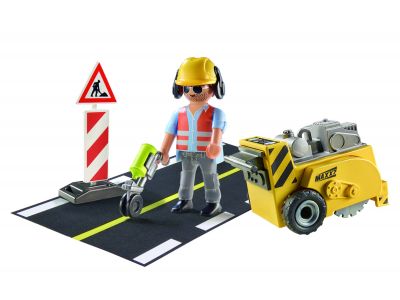 Playmobil City Action Gift Set Οδικά Έργα 71185