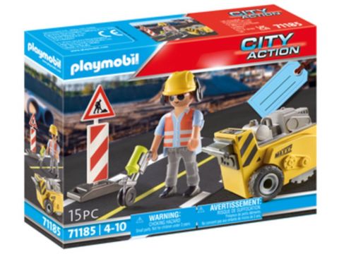 Playmobil City Action Gift Set Οδικά Έργα 71185