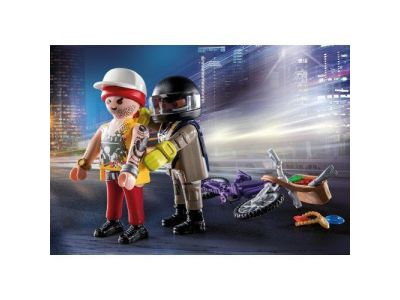 Playmobil City Action Καταδίωξη Ληστή Κοσμημάτων 71255