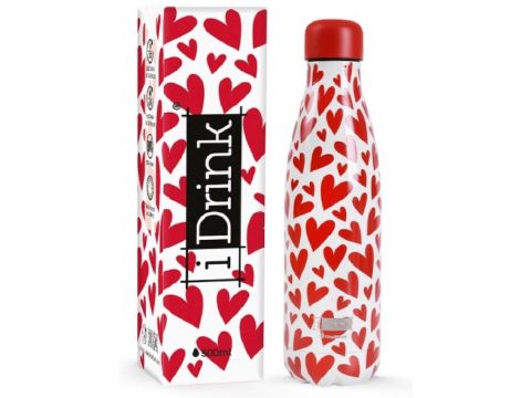 ΠΑΓΟΥΡΙ i DRINK ID0438 Therm Bottle 500ml Hearts