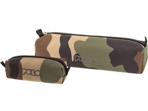 Polo Κασετίνα Pencil Case Wallet Cord 2023 Χακί 9-37-006-2900