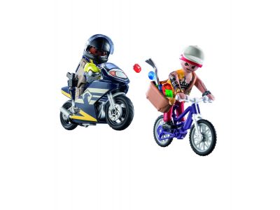 Playmobil City Action Καταδίωξη Ληστή Κοσμημάτων 71255