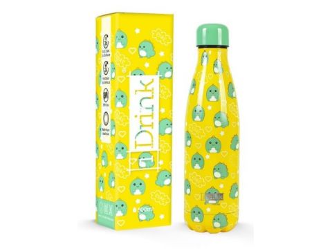 ΠΑΓΟΥΡΙ i DRINK ID0446 Θερμός 500ml Dinosaures Kίτρινο ΠΑΓΟΥΡΙ i DRINK ID0446 Θερμός 500ml Dinosaures Kίτρινο