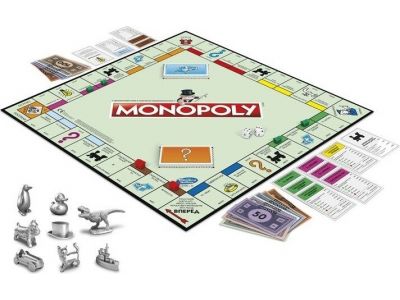 Hasbro Επιτραπέζιο Παιχνίδι Διασκέδαση Παντού Monopoly Classic για 2-6 Παίκτες 8+ Ετών C1009