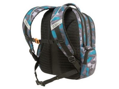 Polo Σχολικό Σακίδιο Peak Πλάτης Δημοτικού 2024 Μαύρο 901046-8281