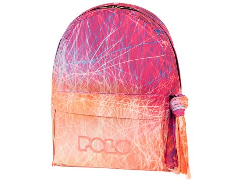 Polo Σακίδιο Πλάτης Original Scarf Craft 2024 Ροζ - Μωβ 901161-8256