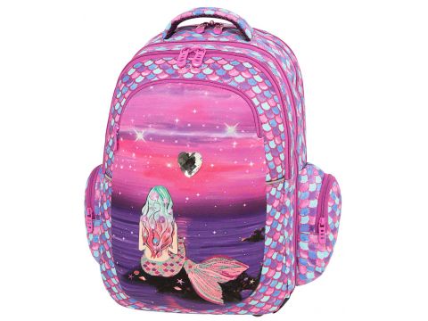 Polo Σχολικό Σακίδιο Πλάτης Peak Δημοτικού 2024 Ροζ 901046-8280