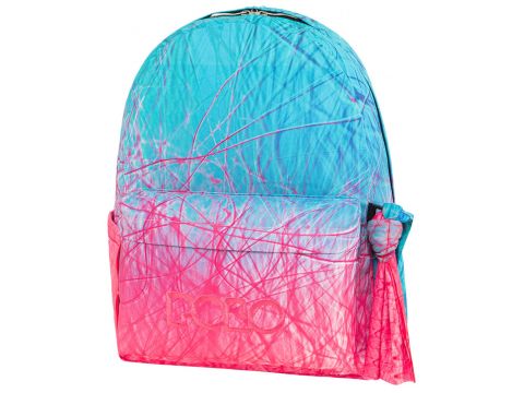 Polo Σακίδιο Πλ΄άτης Original Scarf Craft 2024 Ροζ - Τιρκουάζ 901161-8255