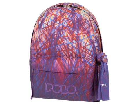 Polo Σακίδιο Πλάτης Original Scarf Craft 2024 Μωβ 901161-8257 Polo Σακίδιο Πλάτης Original Scarf Craft 2024 Μωβ 901161-8257