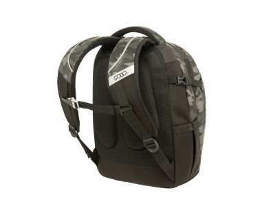 Polo Σχολικό Σακίδιο Πλάτης Cryptic Γυμνασίου - Λυκείου 2024 Μαύρο 901001-8308