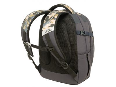 Polo Σχολικό Σακίδιο Πλάτης Cryptic Γυμνασίου - Λυκείου 2024 Μπλε 901001-8310