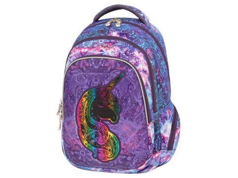 Polo Σχoλικό Σακίδιο Πλάτης Spirit Δημοτικού 2024 Μωβ 901048-8294