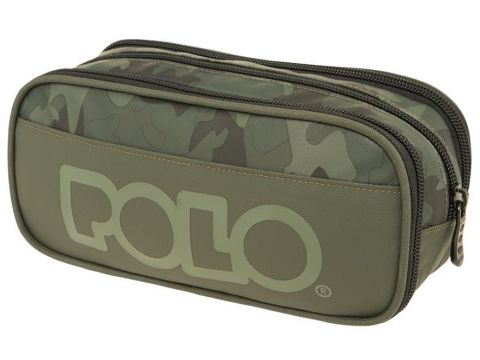 Polo Κασετίνα με 3 Θήκες Cryptic 2024 Πράσινο - Παραλλαγή 937001-8309