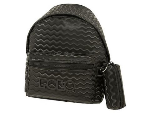 Polo Σακίδιο Πλάτης Mini Sign Νηπιαγωγείου 2024 Μαύρο 907054-8321