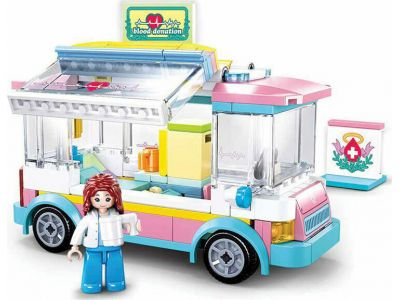 Sluban Τουβλάκια Medical Car για 6 - 12 Ετών 195τμχ M38-B0797