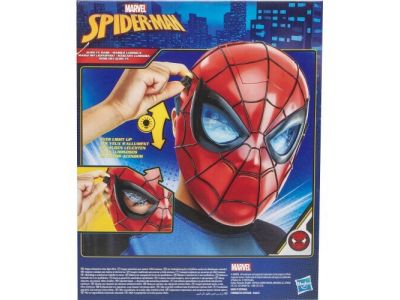 Hasbro Spiderman Marvel Spider-Man Glow FX Μάσκα, Light-Up Role Play F8839