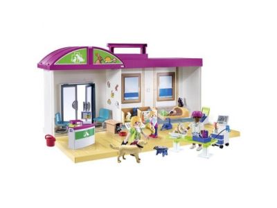 Playmobil Βαλιτσάκι Κτηνιατρική Κλινική 71715