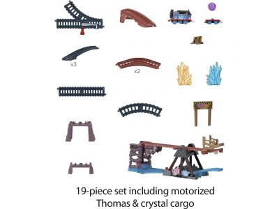 Fisher Price Thomas And Friends Τόμας Το Τρενάκι - Περιπέτεια Στη Σπηλιά Των Κρυστάλλων HMC28