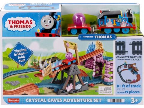 Fisher Price Thomas And Friends Τόμας Το Τρενάκι - Περιπέτεια Στη Σπηλιά Των Κρυστάλλων HMC28