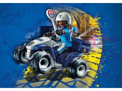 Playmobil City Action Αστυνομικός Με Γουρούνα 4X4 71092