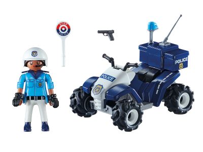 Playmobil City Action Αστυνομικός Με Γουρούνα 4X4 71092