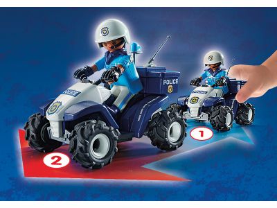 Playmobil City Action Αστυνομικός Με Γουρούνα 4X4 71092