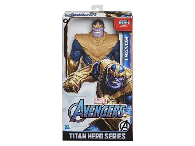 Hasbro Marvel Avengers Titan Hero Series Blast Gear Deluxe Thanos Action Figure, 30-Cm E7381