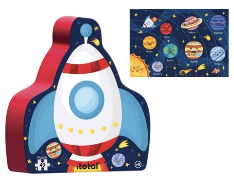 Total Gift Puzzle Space 49τμχ XL2358