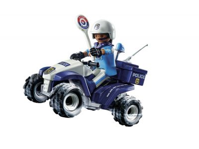 Playmobil City Action Αστυνομικός Με Γουρούνα 4X4 71092