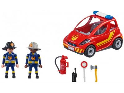 Playmobil City Action Μικρό όχημα Πυροσβεστικής με πυροσβέστες 71035