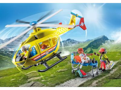 Playmobil City Life Ελικόπτερο Πρώτων Βοηθειών 71203