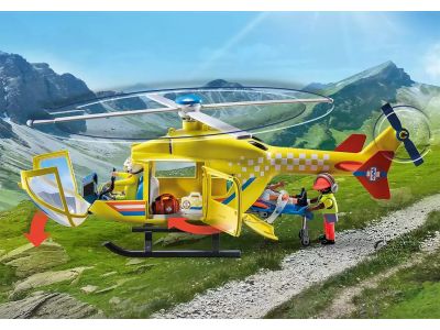 Playmobil City Life Ελικόπτερο Πρώτων Βοηθειών 71203