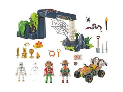 Playmobil Sports & Action Κυνήγι Θησαυρού Στην Ζούγκλα 71454