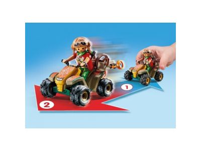 Playmobil Sports & Action Κυνήγι Θησαυρού Στην Ζούγκλα 71454