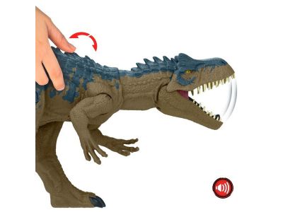 Mattel Jurassic World Ruthless Rampage Αλλόσαυρος Με Ήχους Και Λειτουργία Επίθεσης HRX50